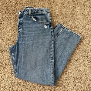 &Denim 90s Boyfriend High-Waist Straight Jean